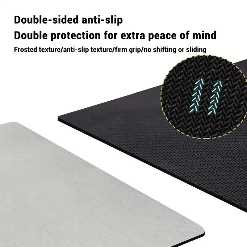 VIKAMA Diatomite Bath Mat Soli - огляд і ціна Bamboo Bath Mat
