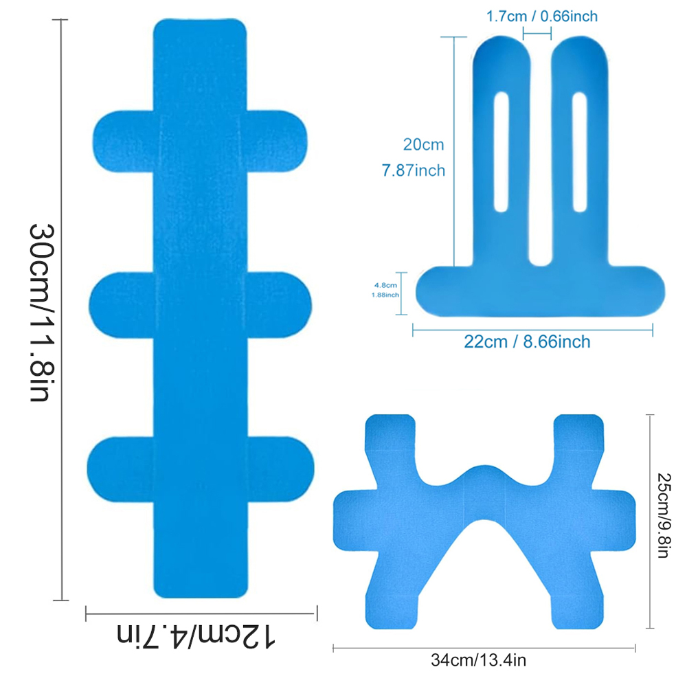 10PCS Precut Kinesiology Tape  - огляд і ціна Sports Taping Precut