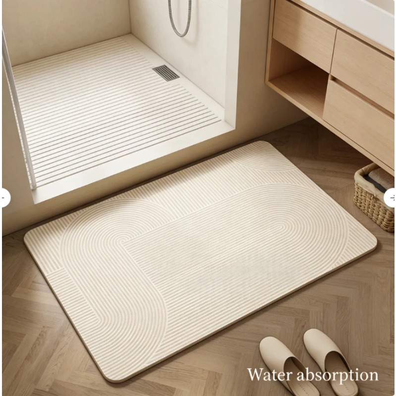 Bathroom Floor Mat Diatomite S - огляд і ціна Bamboo Bath Mat
