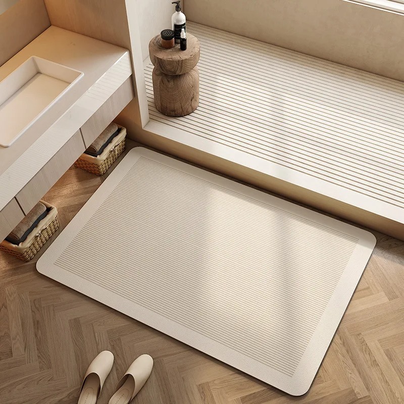 Bathroom Floor Mat Diatomite S - огляд і ціна Bamboo Bath Mat