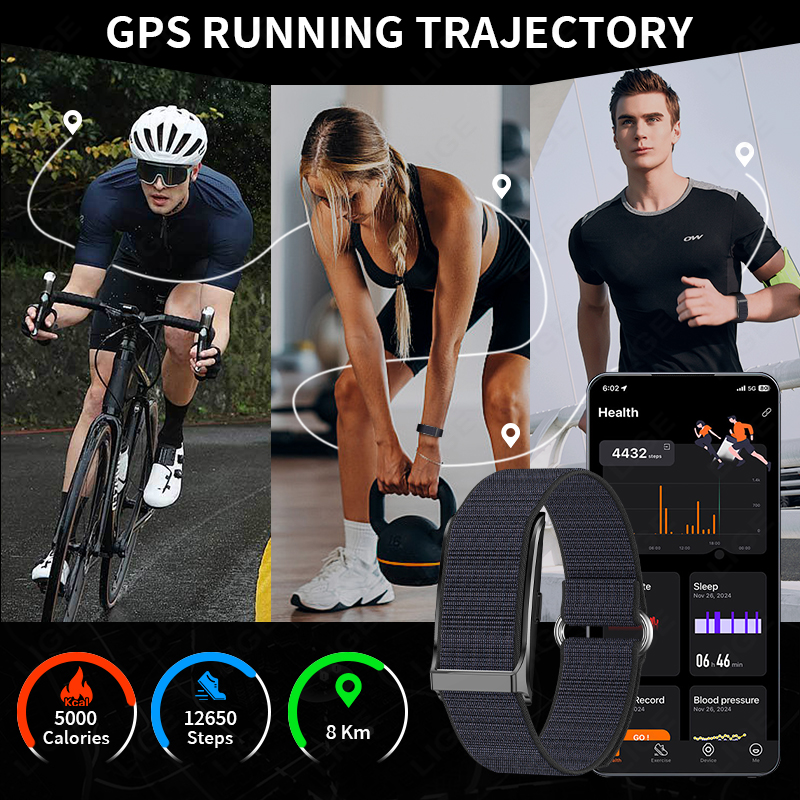 LIGE Smart Watch Heart Rate Bl - огляд і ціна Health Wellness Bracelet