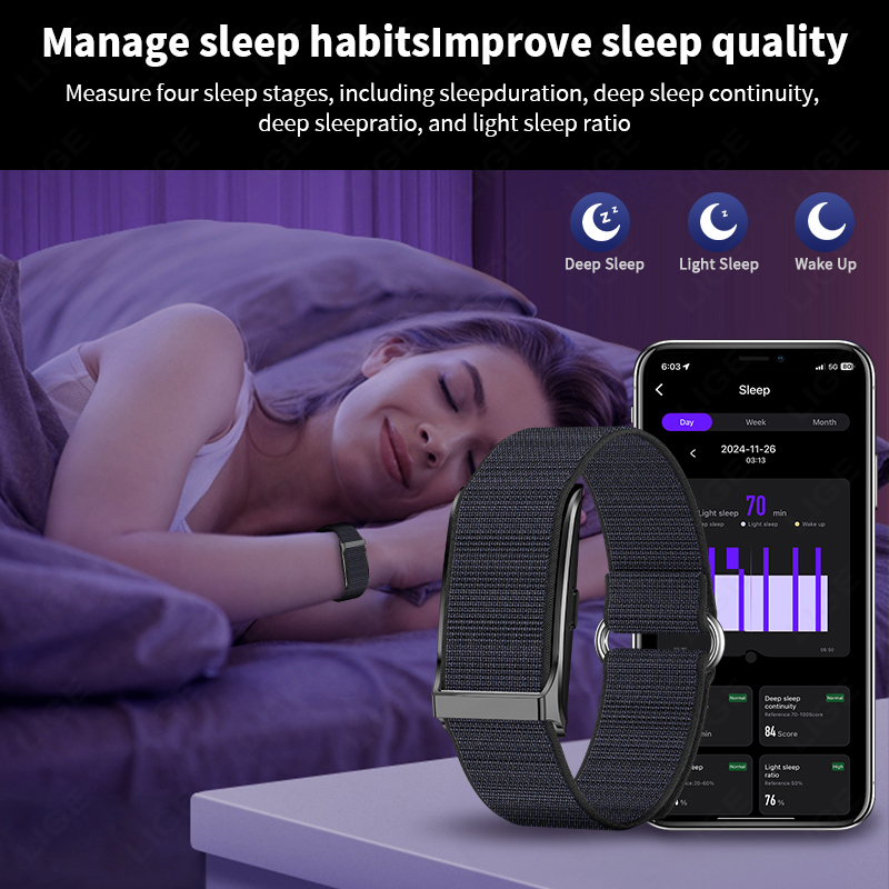 LIGE Smart Watch Heart Rate Bl - огляд і ціна Health Wellness Bracelet