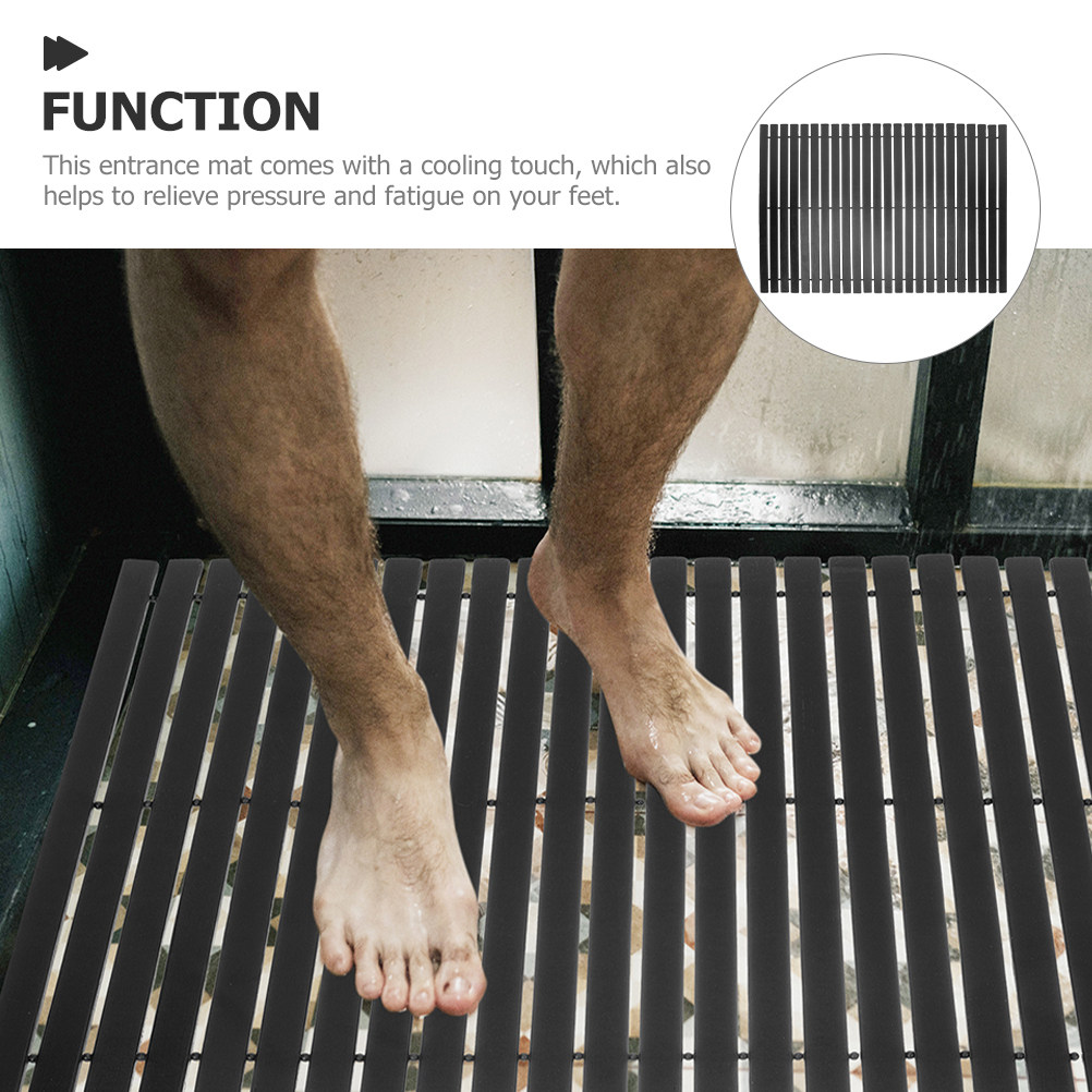 Non Slip Bamboo Bath Mat for S - огляд і ціна Bamboo Bath Mat