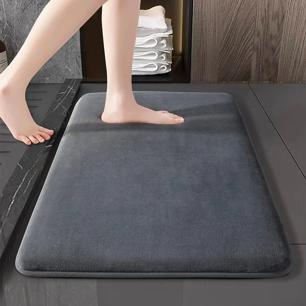 Absorbent Floor Mat Non Slip B - огляд і ціна Bamboo Bath Mat