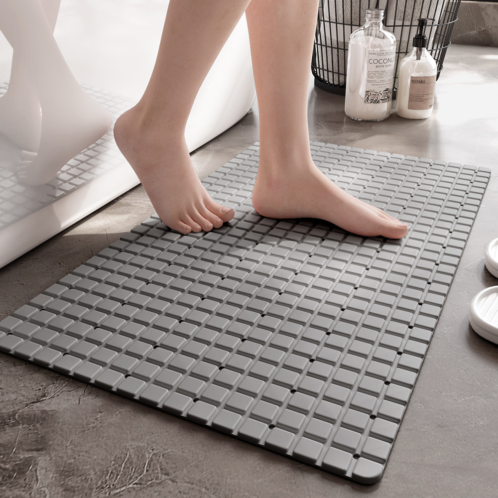 1pc PVC Non-Slip Bath Mat with - огляд і ціна Bamboo Bath Mat