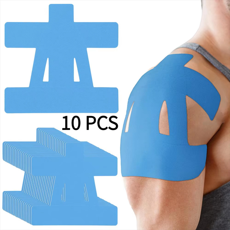 10PCS Precut Kinesiology Tape  - огляд і ціна Sports Taping Precut